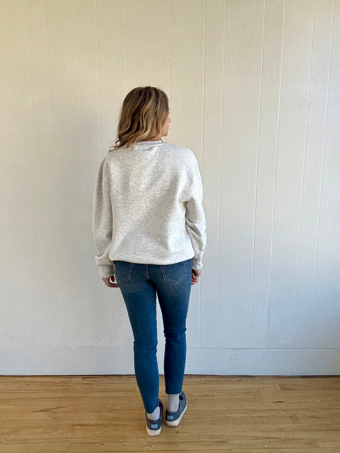 Salty Sardines Sweatshirt (Oat Heather)