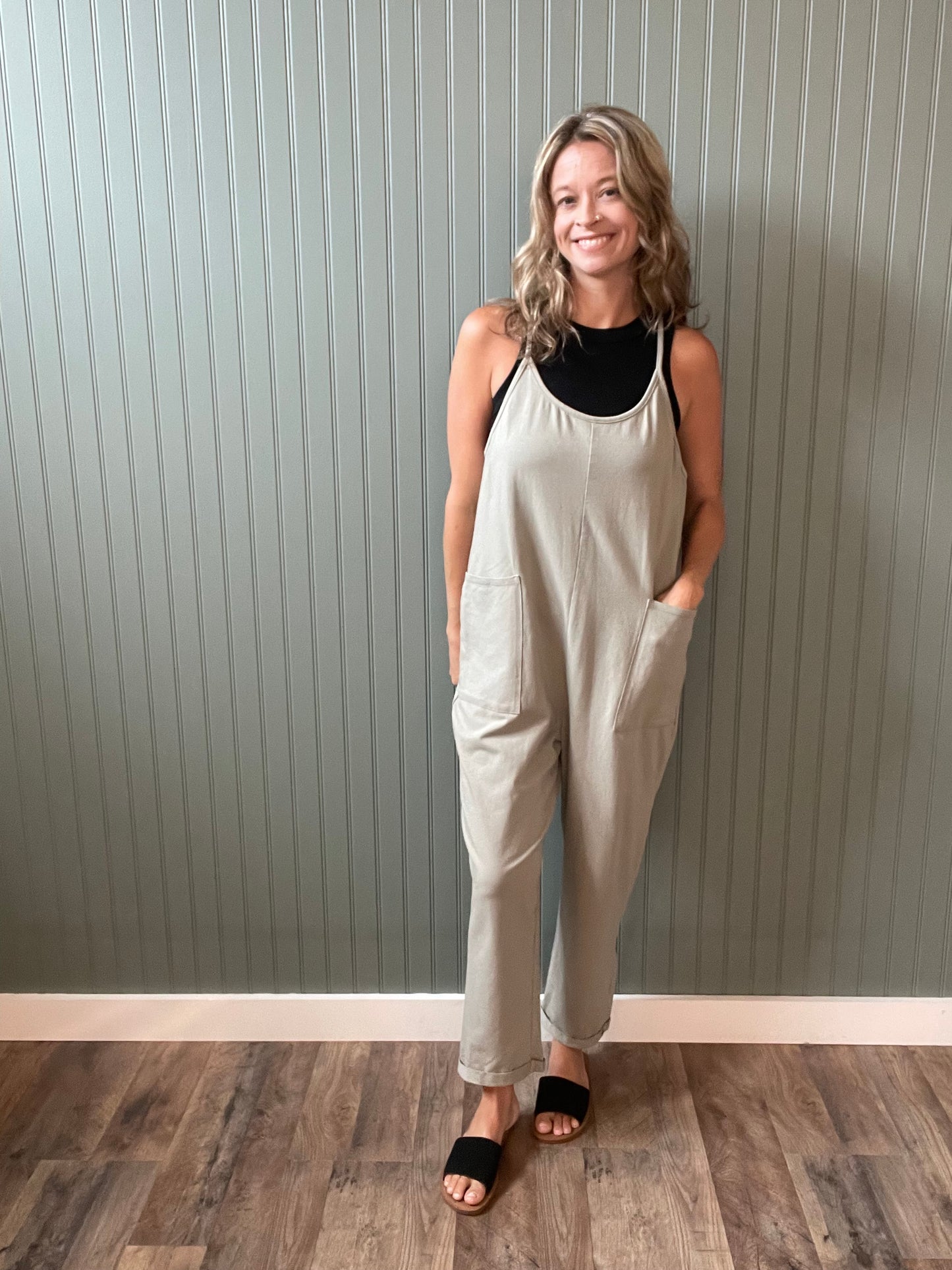 Tilly Jumpsuit (Seagrass)