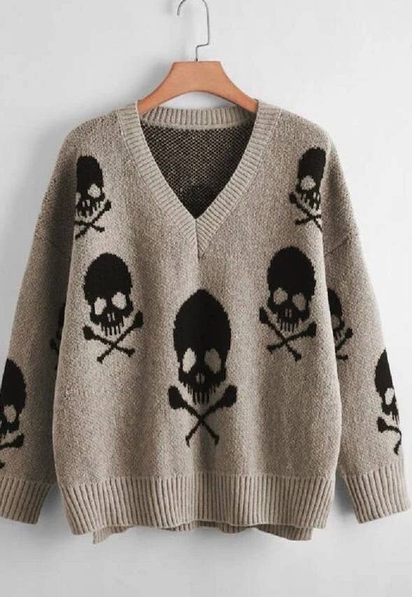 Skelly Sweater (Khaki)
