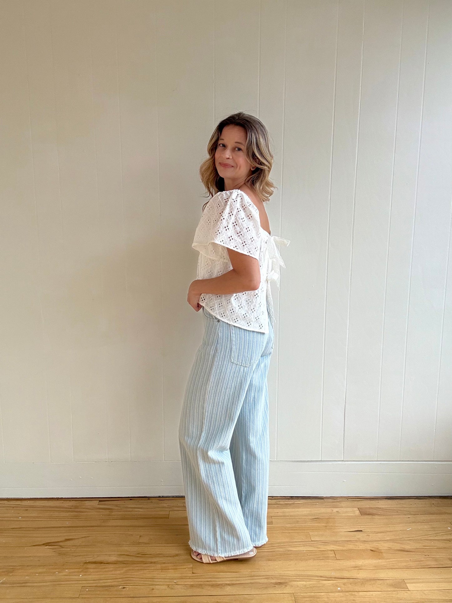 Ellie Eyelet Blouse