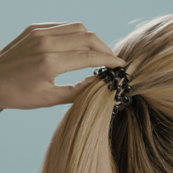 Coconut White Spiral Hair Coils, Large