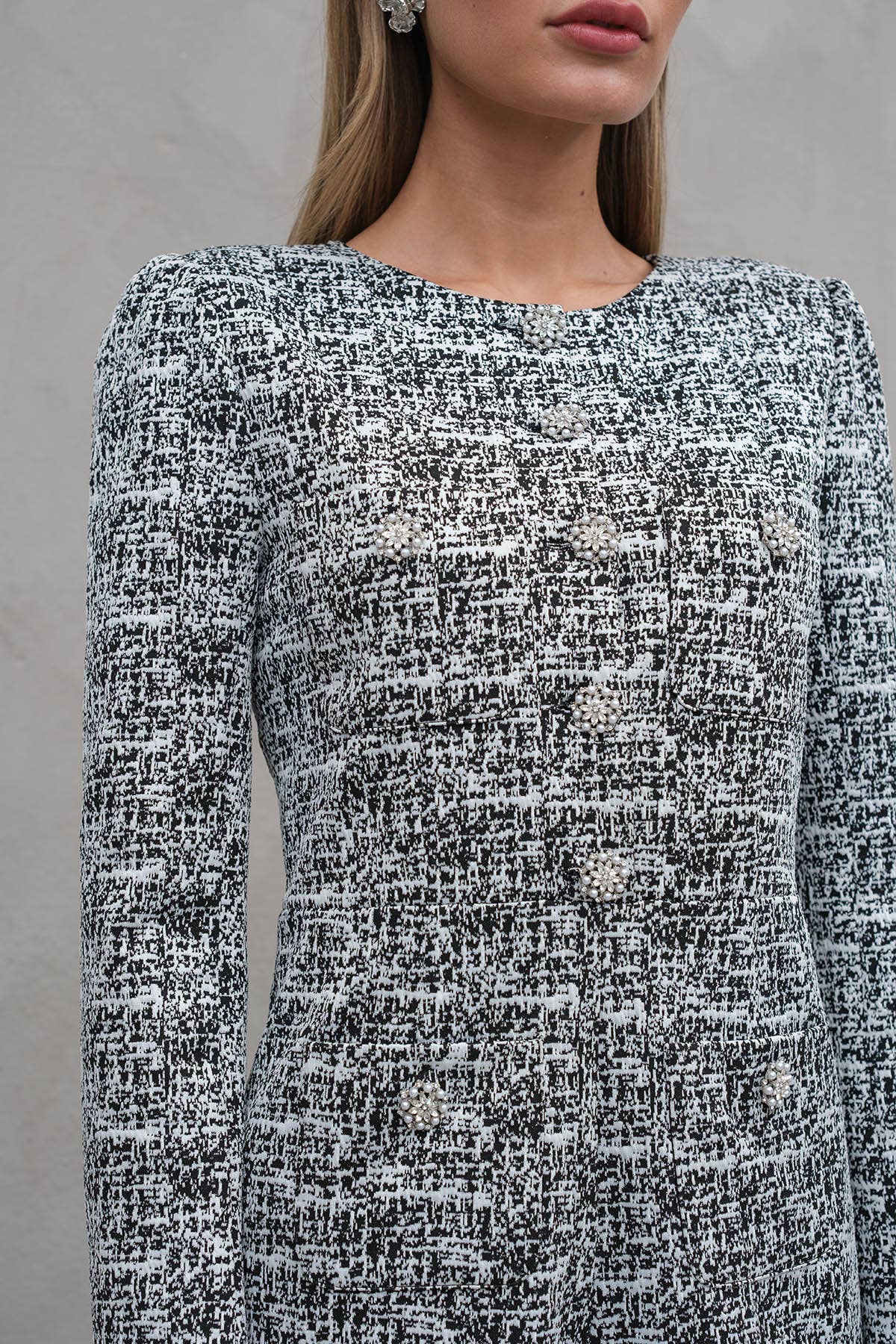 Daphne Jacquard Romper