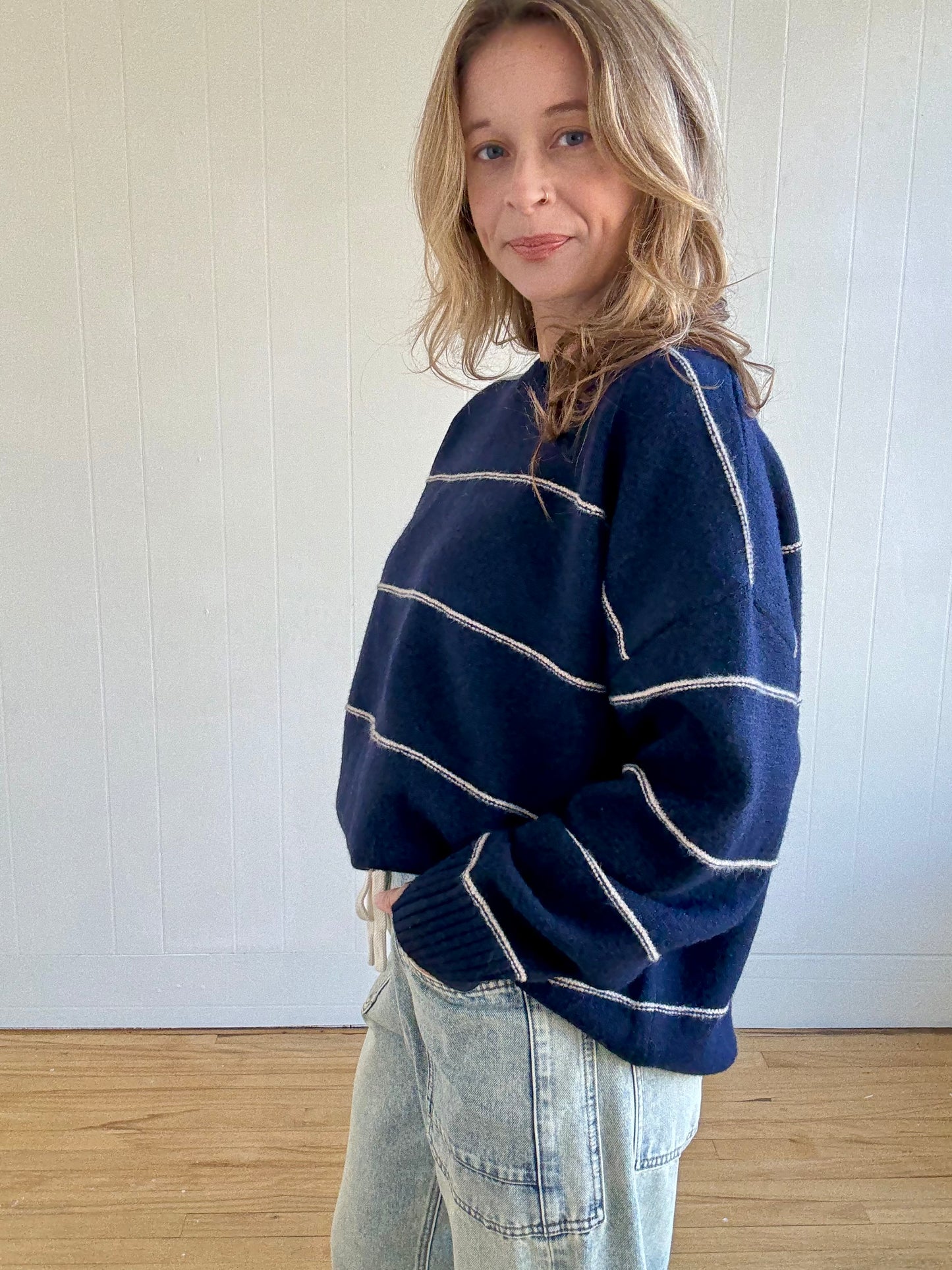 Demi Sweater (Navy)