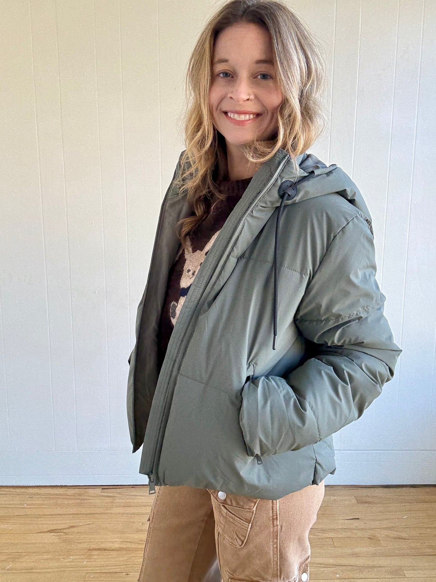 Paxton Puffer Jacket (Olive)