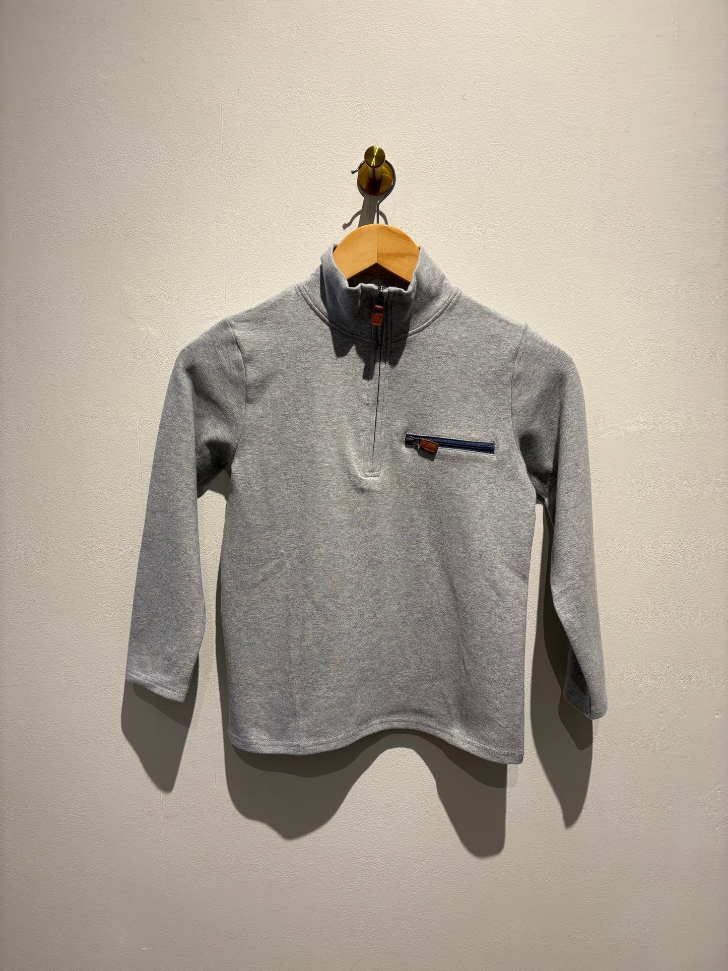 Kingston 1/4 Zip Pullover - Grey (kids)