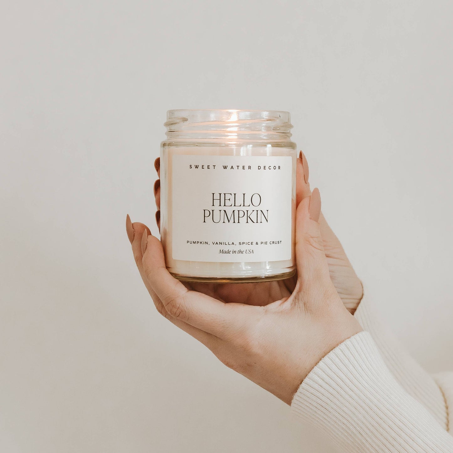 Hello Pumpkin 9 oz Soy Candle