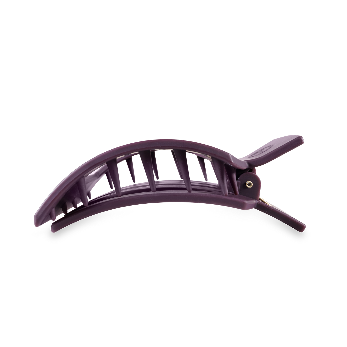 Square Flat Hair Clip | Burgundy Bliss | Large