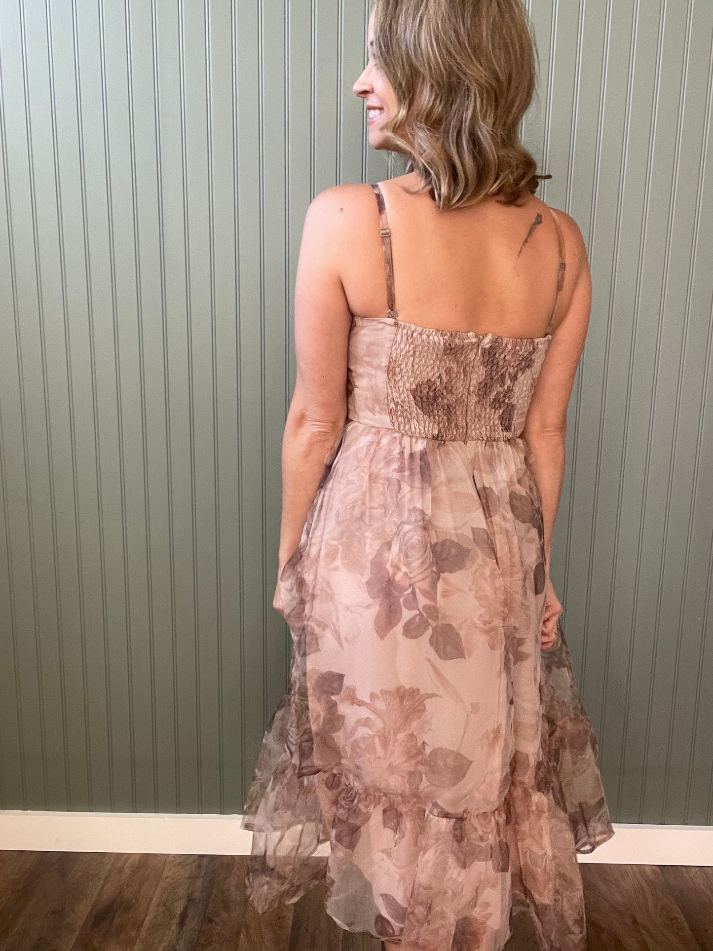 Rose Midi Dress