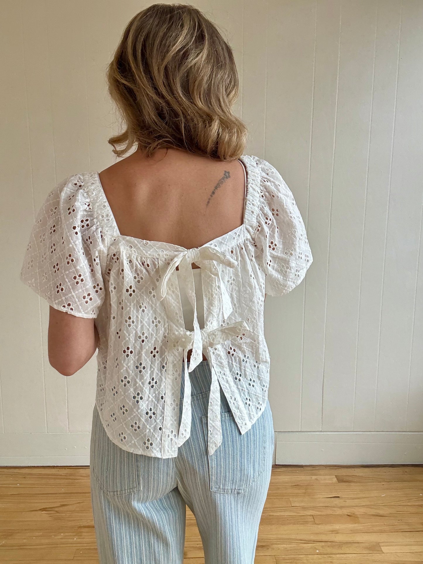 Ellie Eyelet Blouse