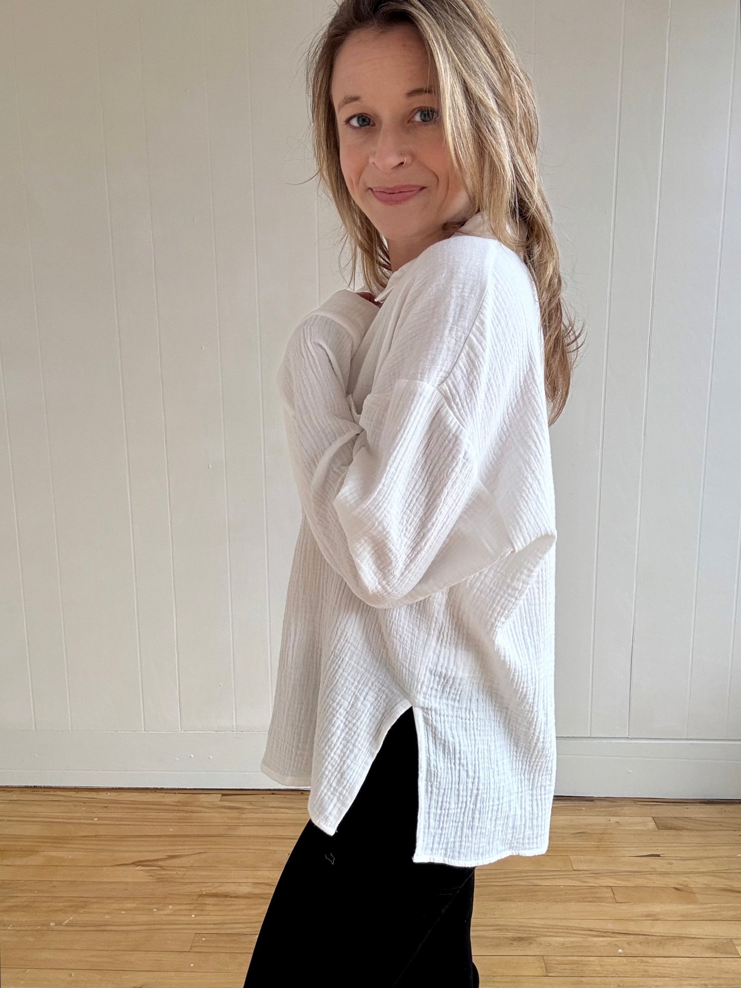 Marta Gauze Shirt