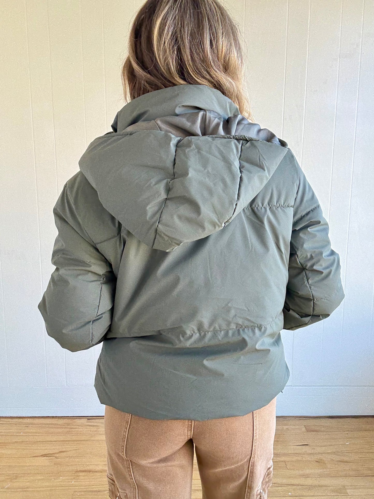 Paxton Puffer Jacket (Olive)