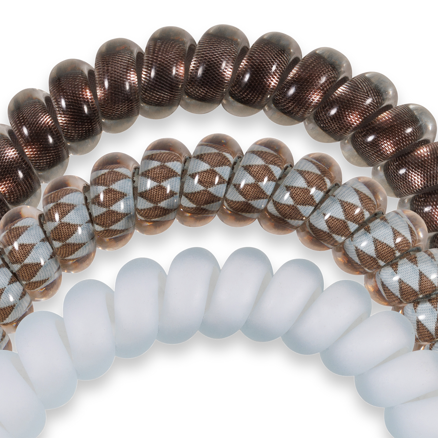 Spiral Hair Coils | Truly Taupe | Small