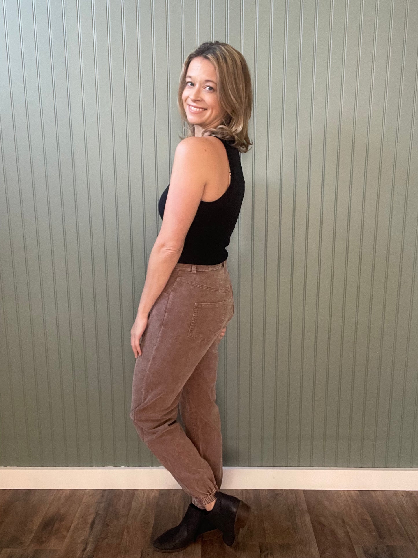 Get Like This Washed Corduroy Pants