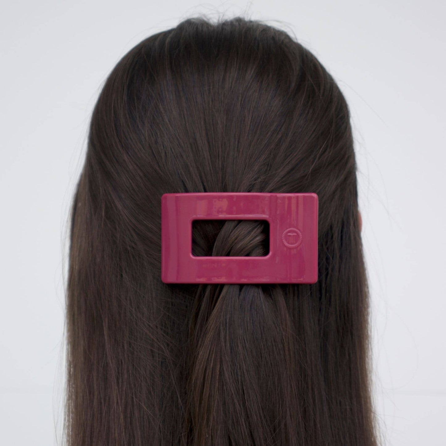 Flat Rectangle Hair Clip | Wild Side |Small