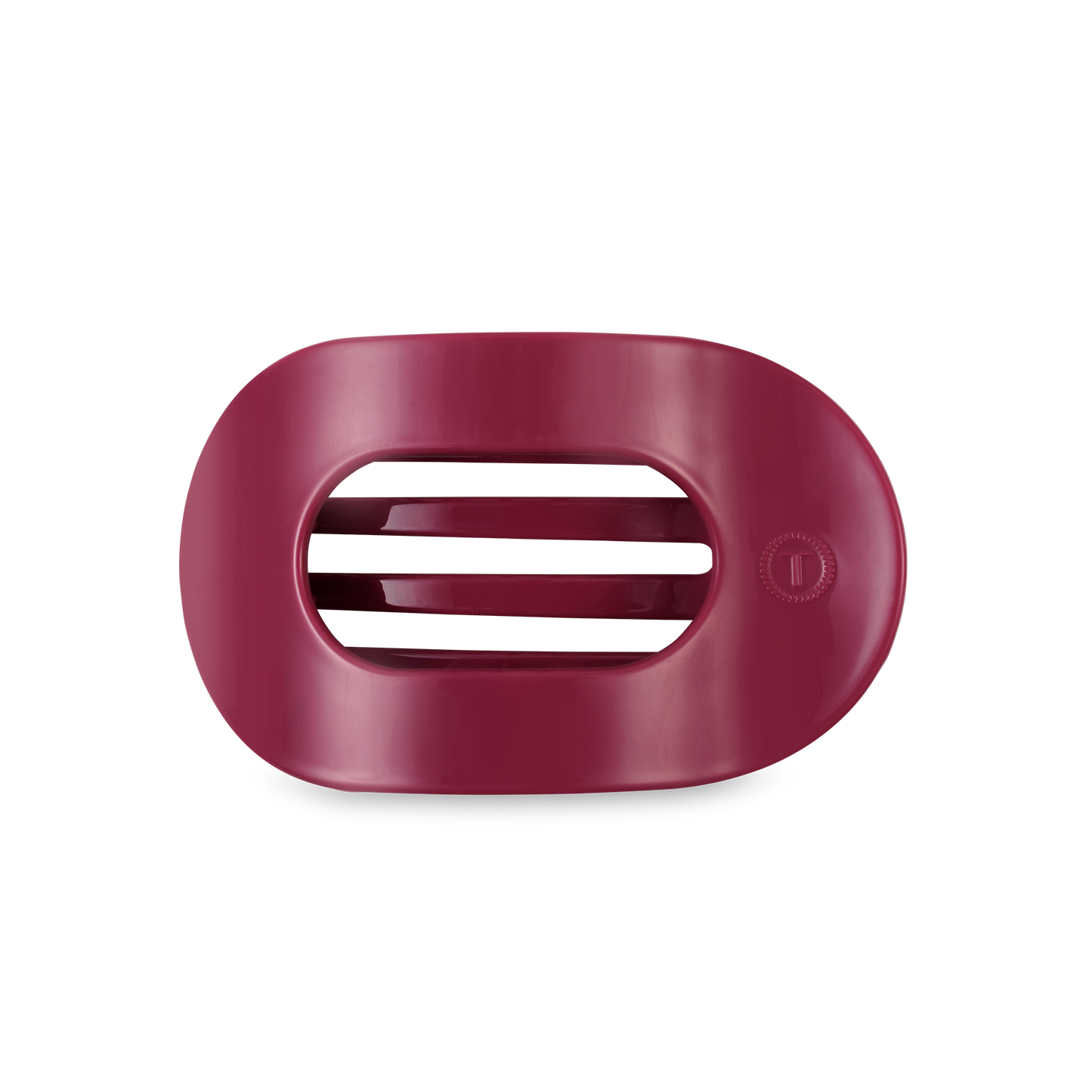 Flat Round Hair Clip | Wild Side |Medium