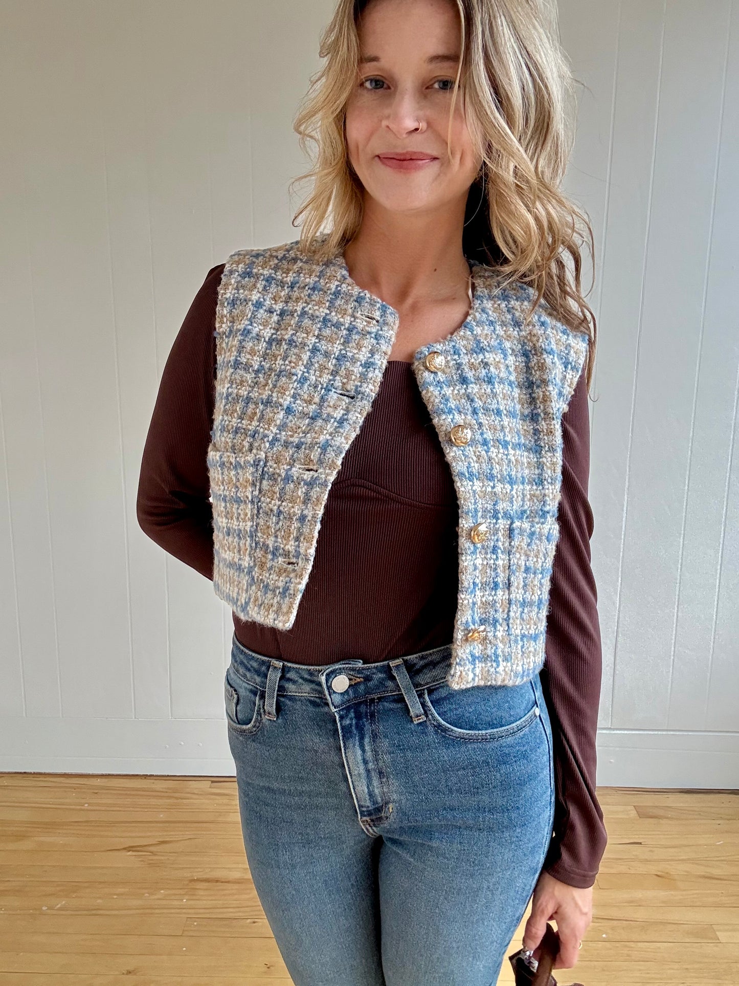 Taylor Tweed Vest
