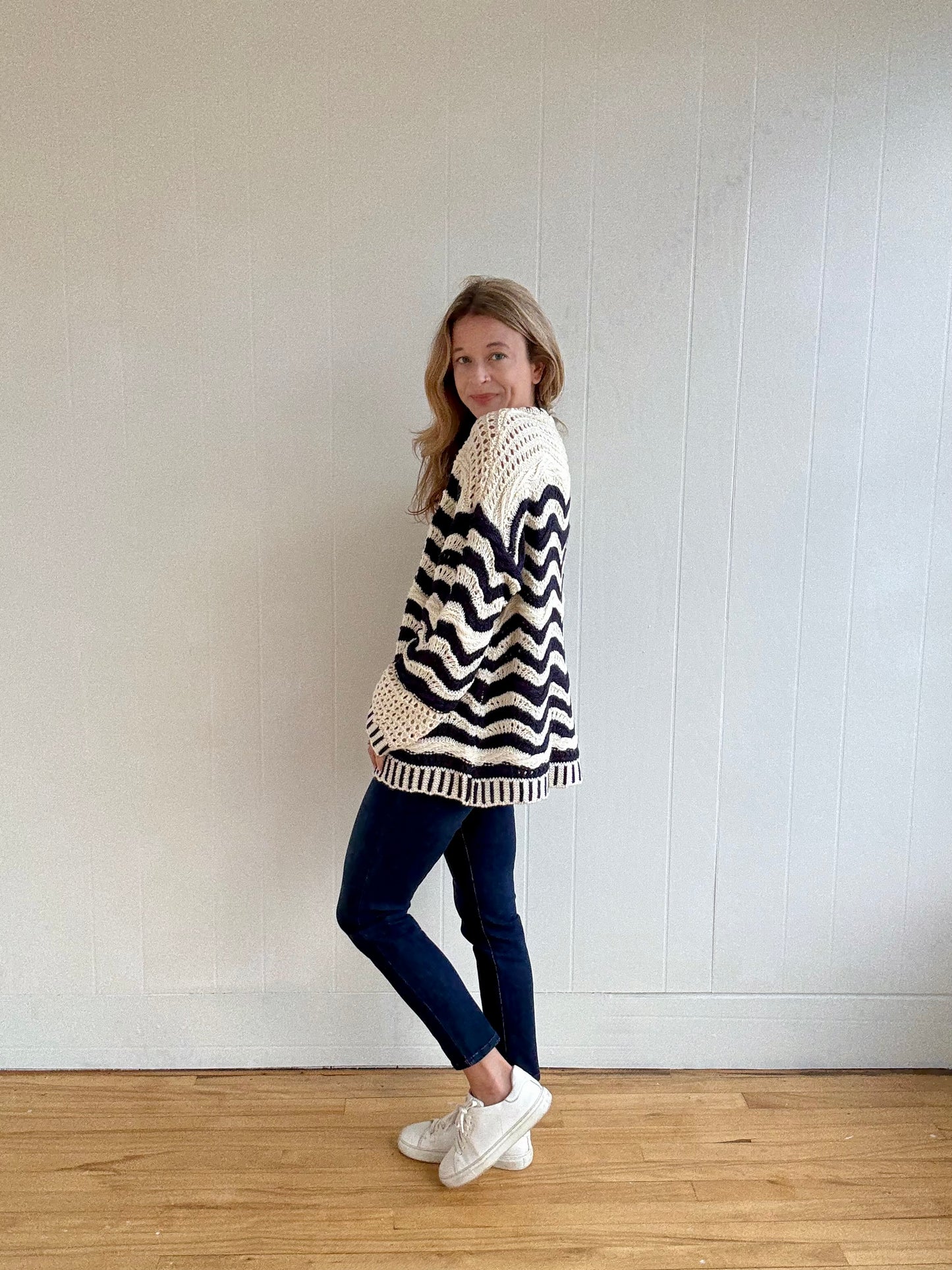 Midnight Wave Sweater