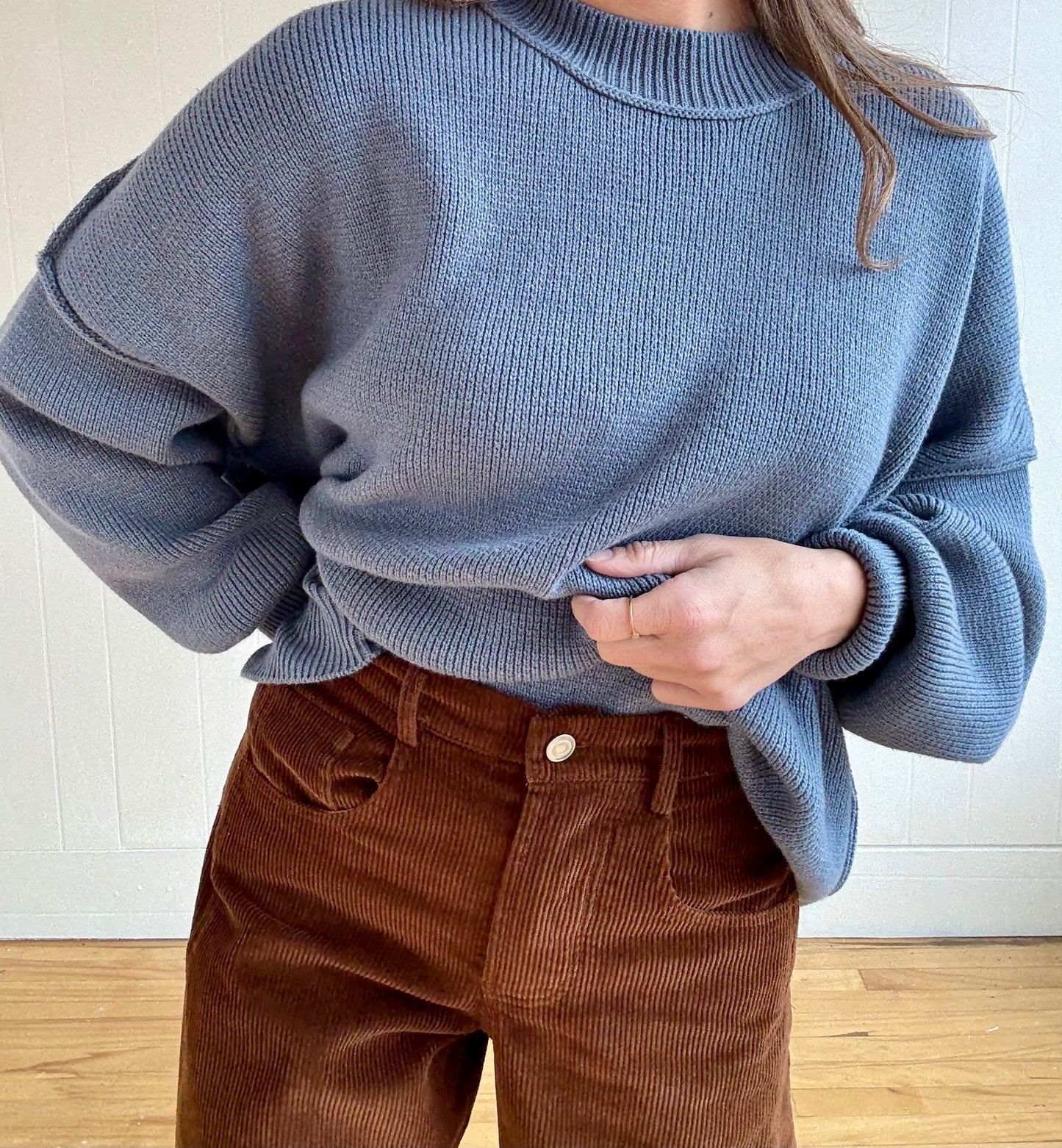 Britt Corduroy Barrel Pant