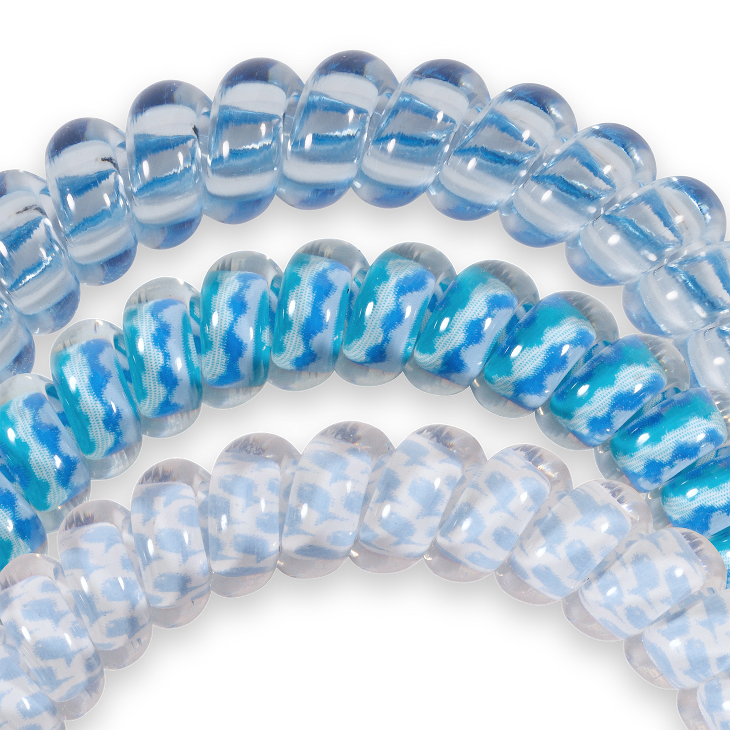 Spiral Hair Coils | Summer Sky | Small