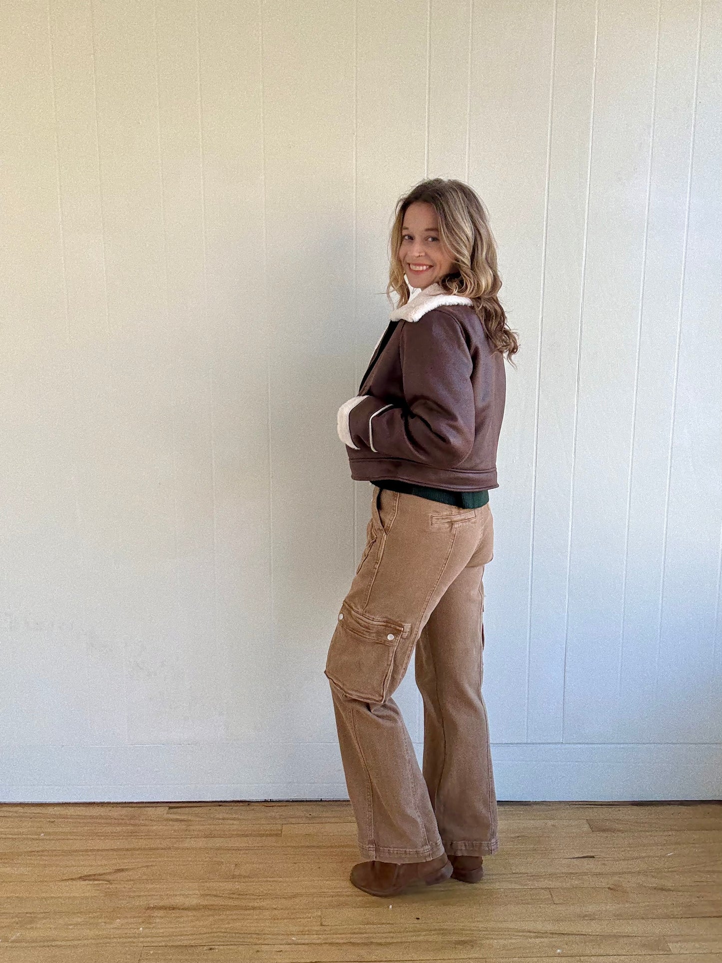 Amelia Aviator Jacket