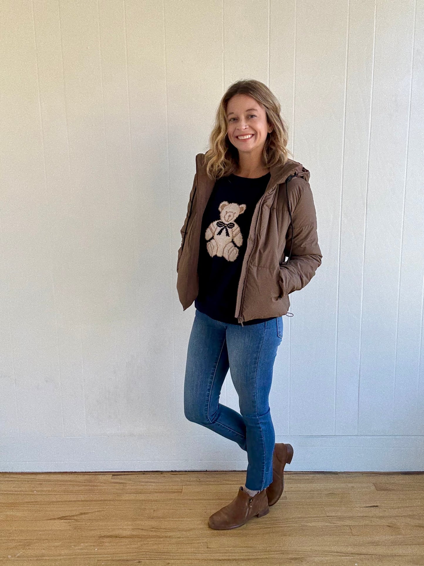 Paxton Puffer Jacket (Chocolate)
