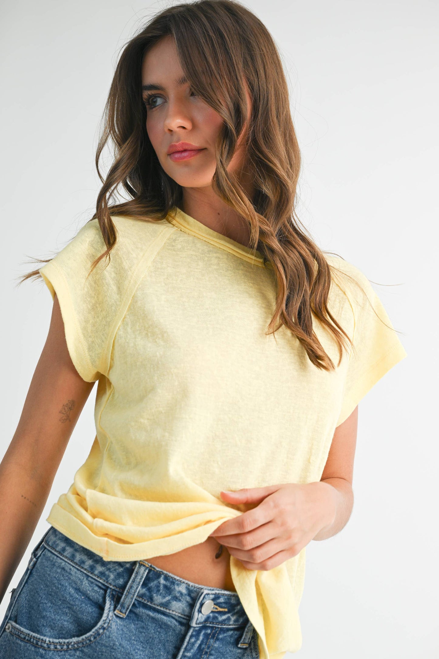 Ivy Tee (Lemon)