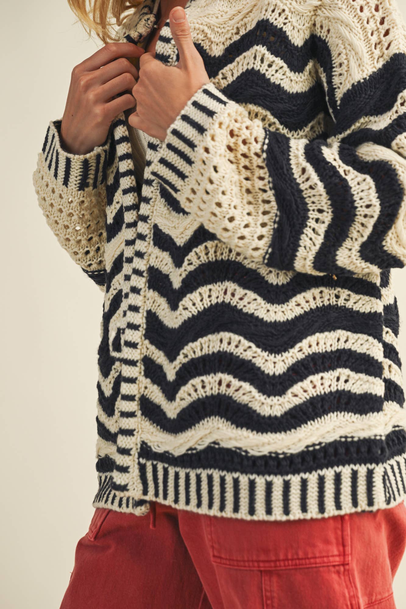 Midnight Wave Sweater