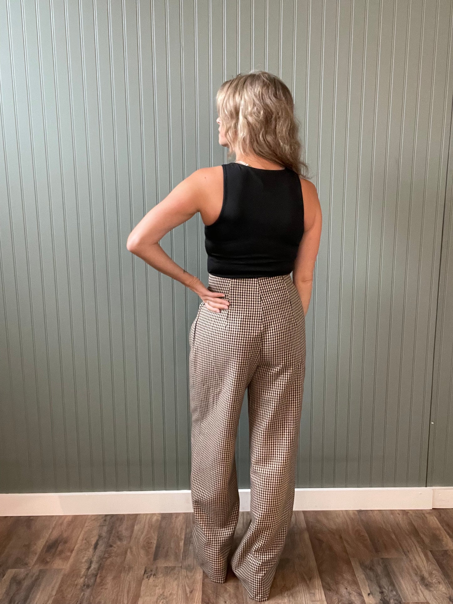 Drew Houndstooth Pants