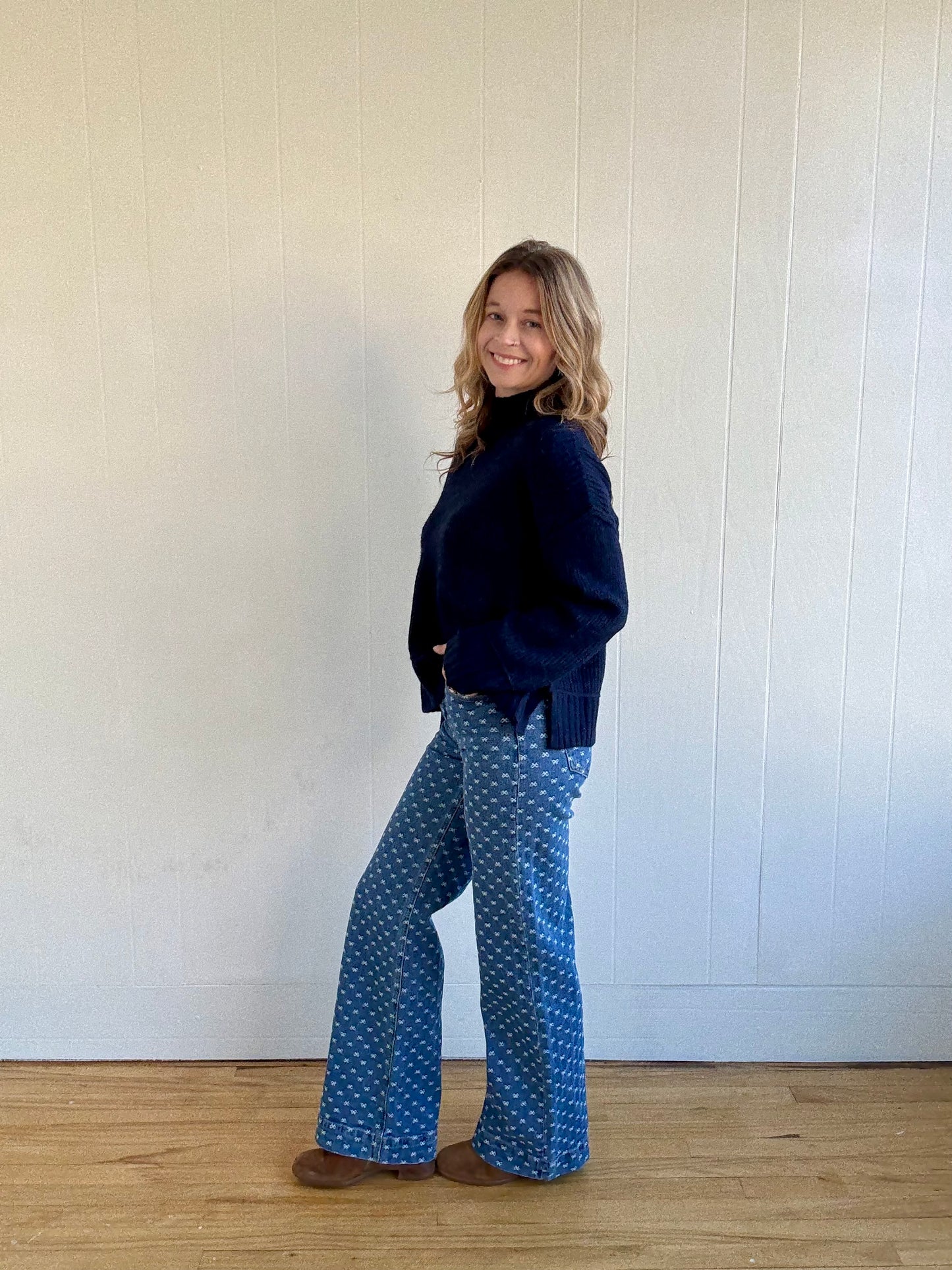 Tied with a Bow Denim