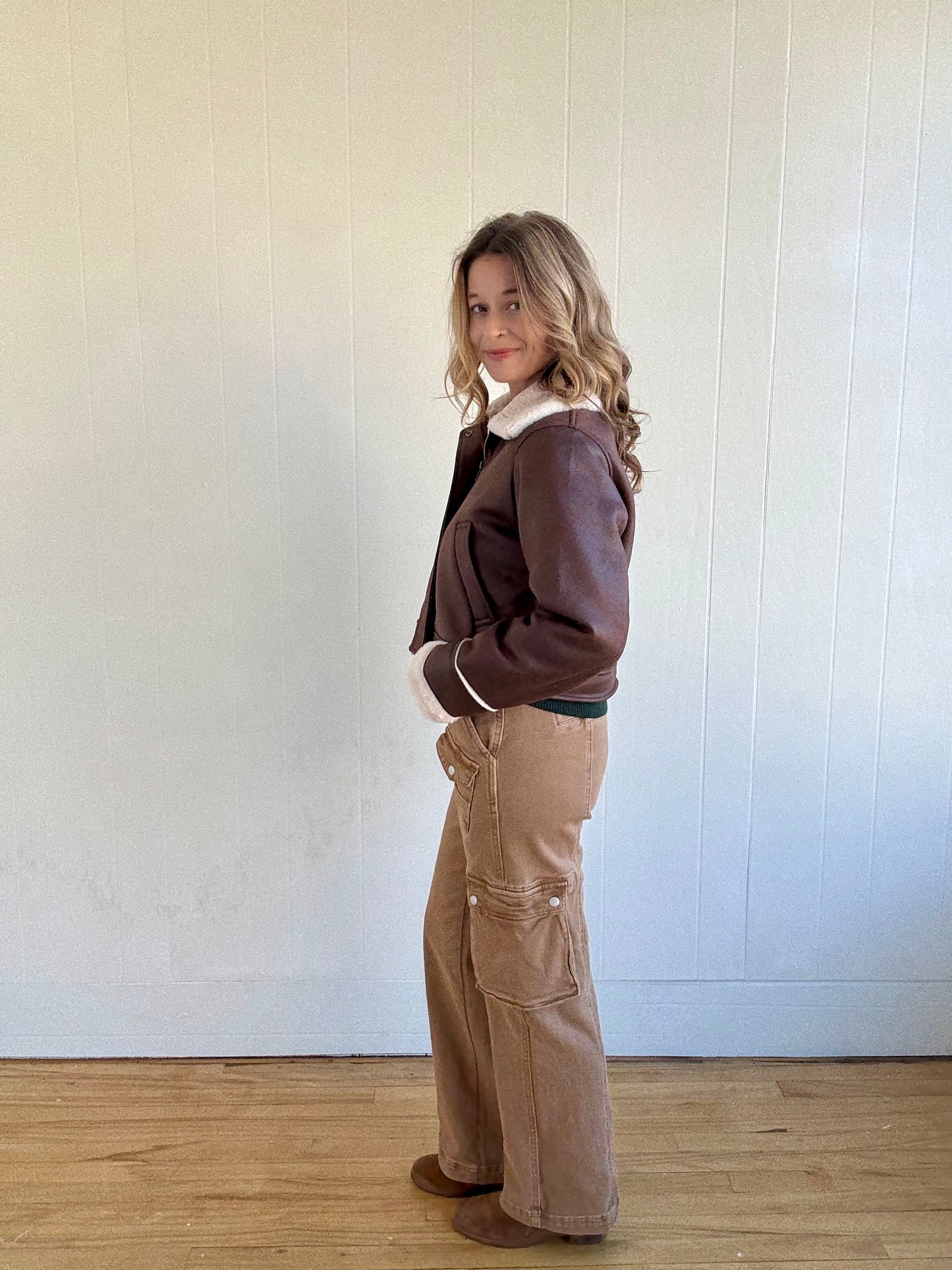 Amelia Aviator Jacket