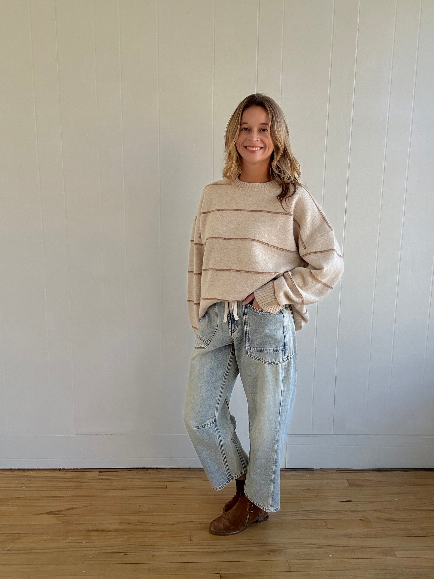 Demi Sweater (Taupe)