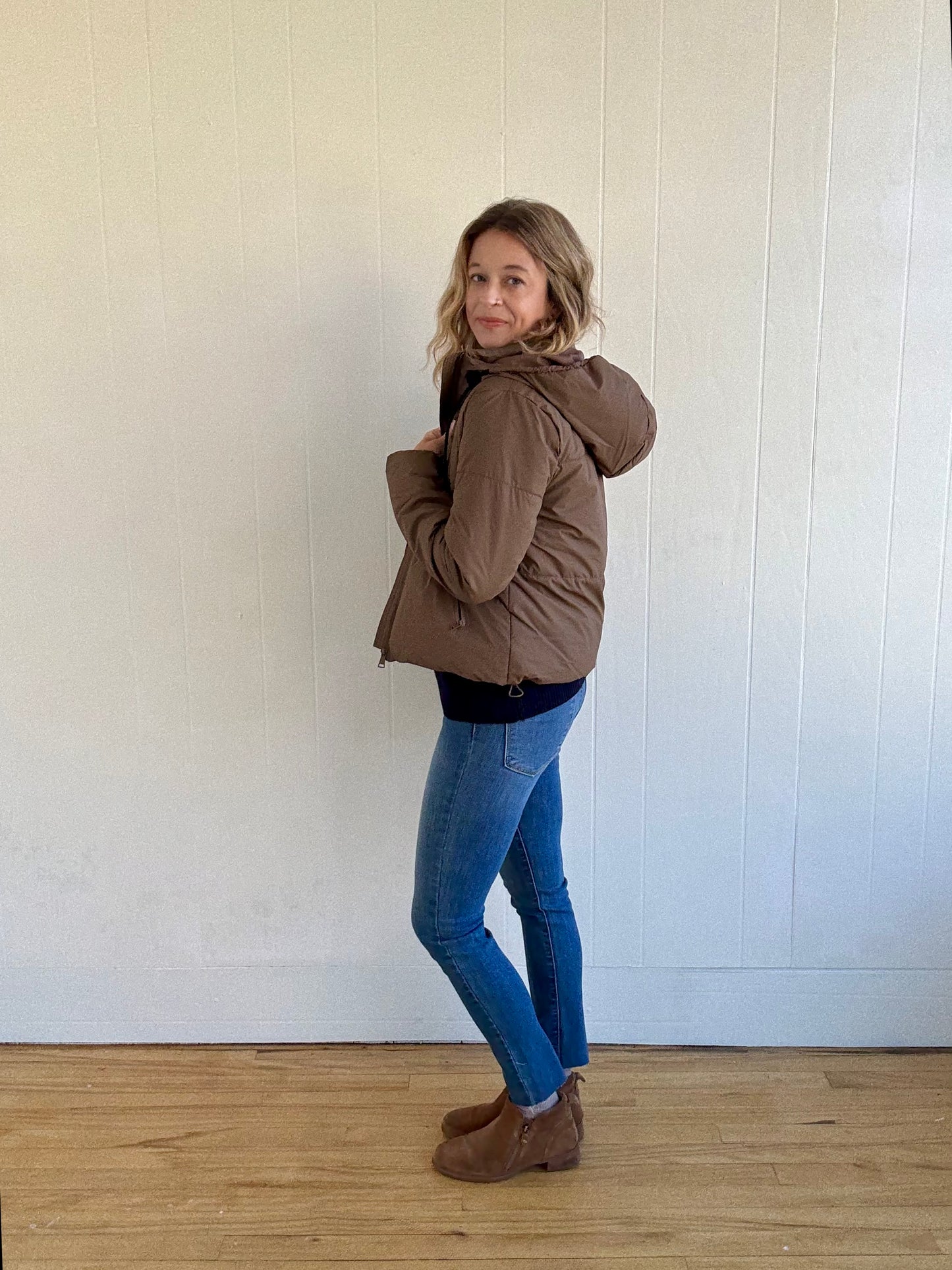 Paxton Puffer Jacket (Chocolate)
