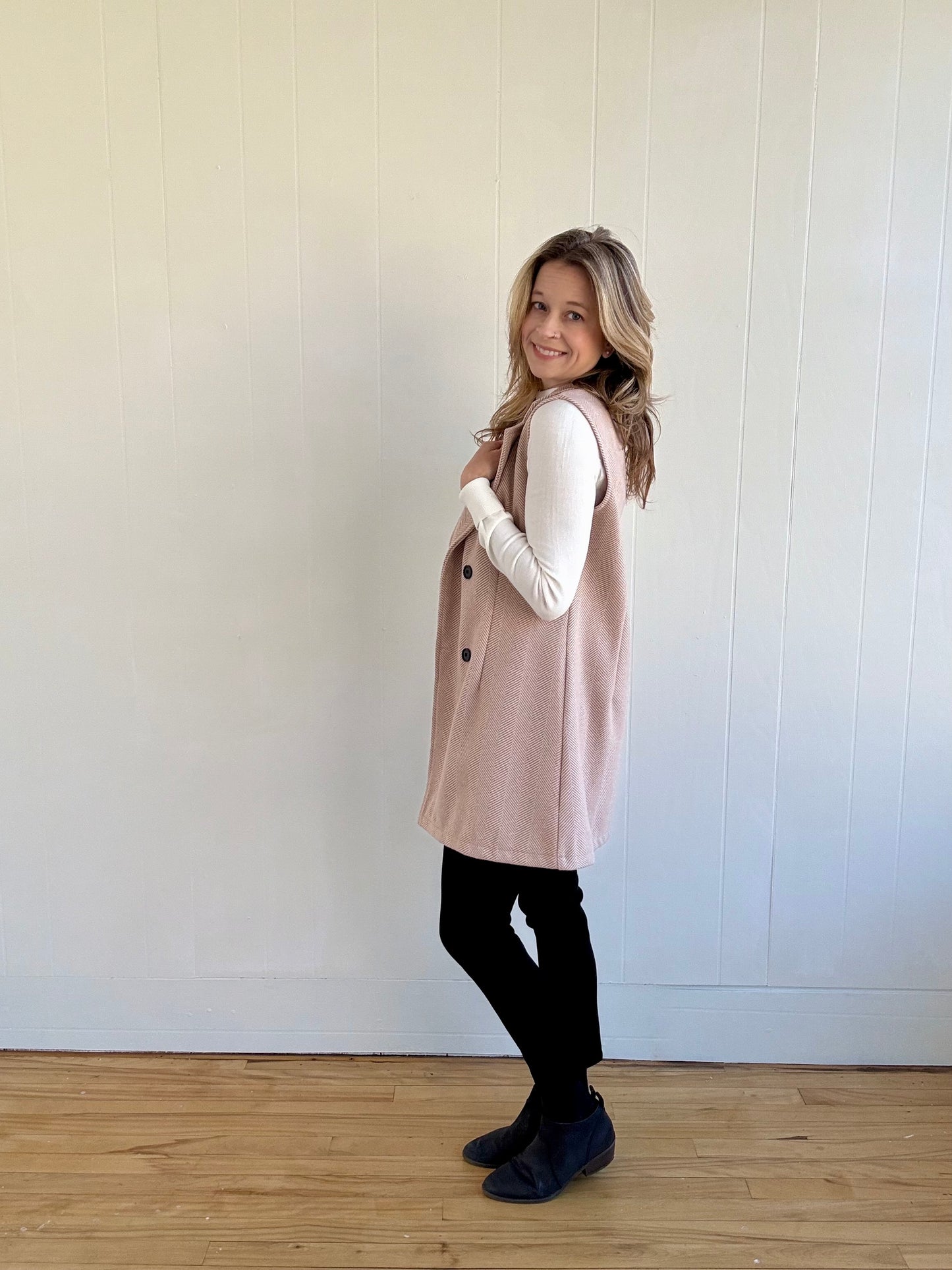 Leona Tweed Vest