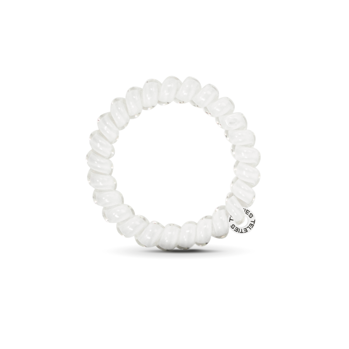 Coconut White Spiral Hair Coils, Large