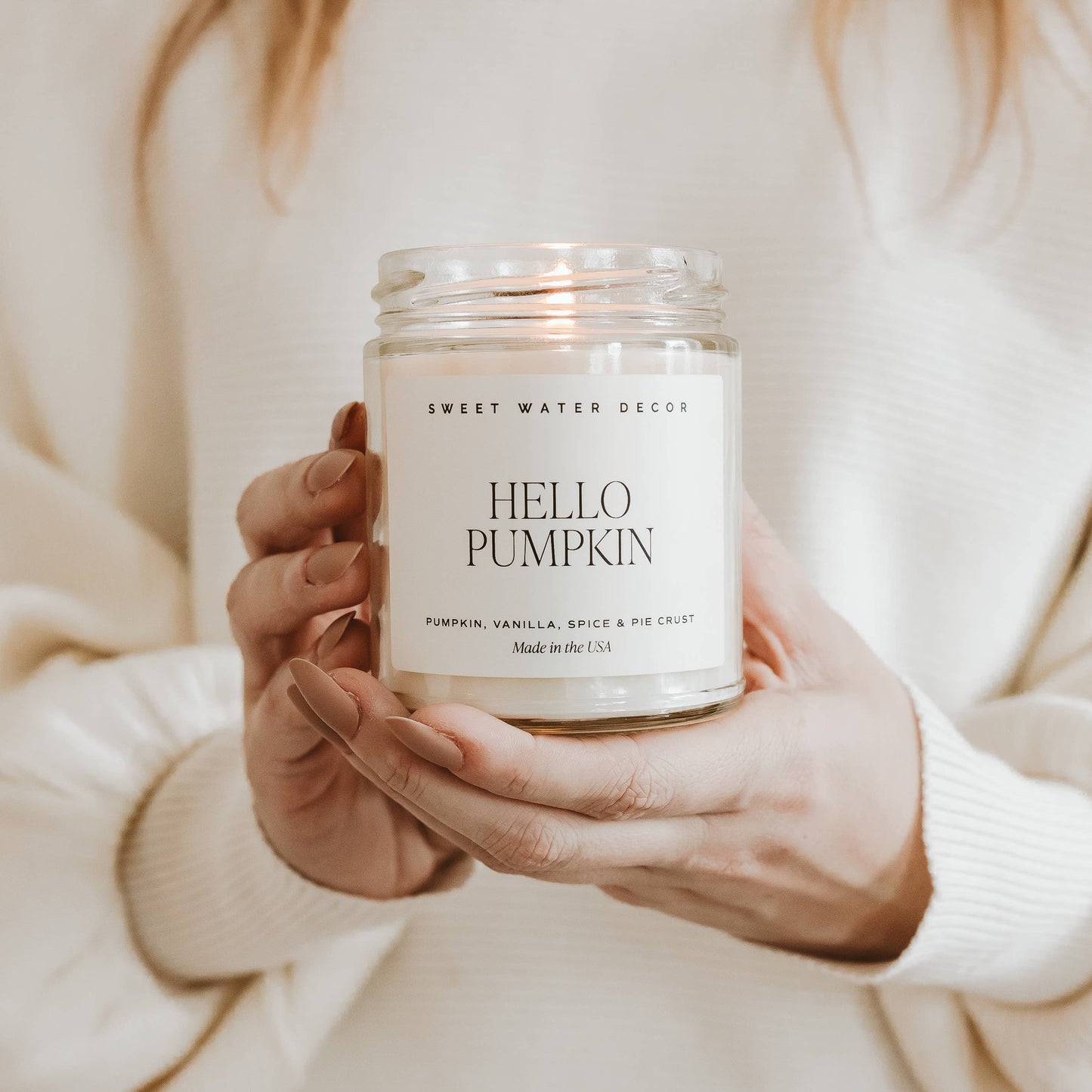 Hello Pumpkin 9 oz Soy Candle