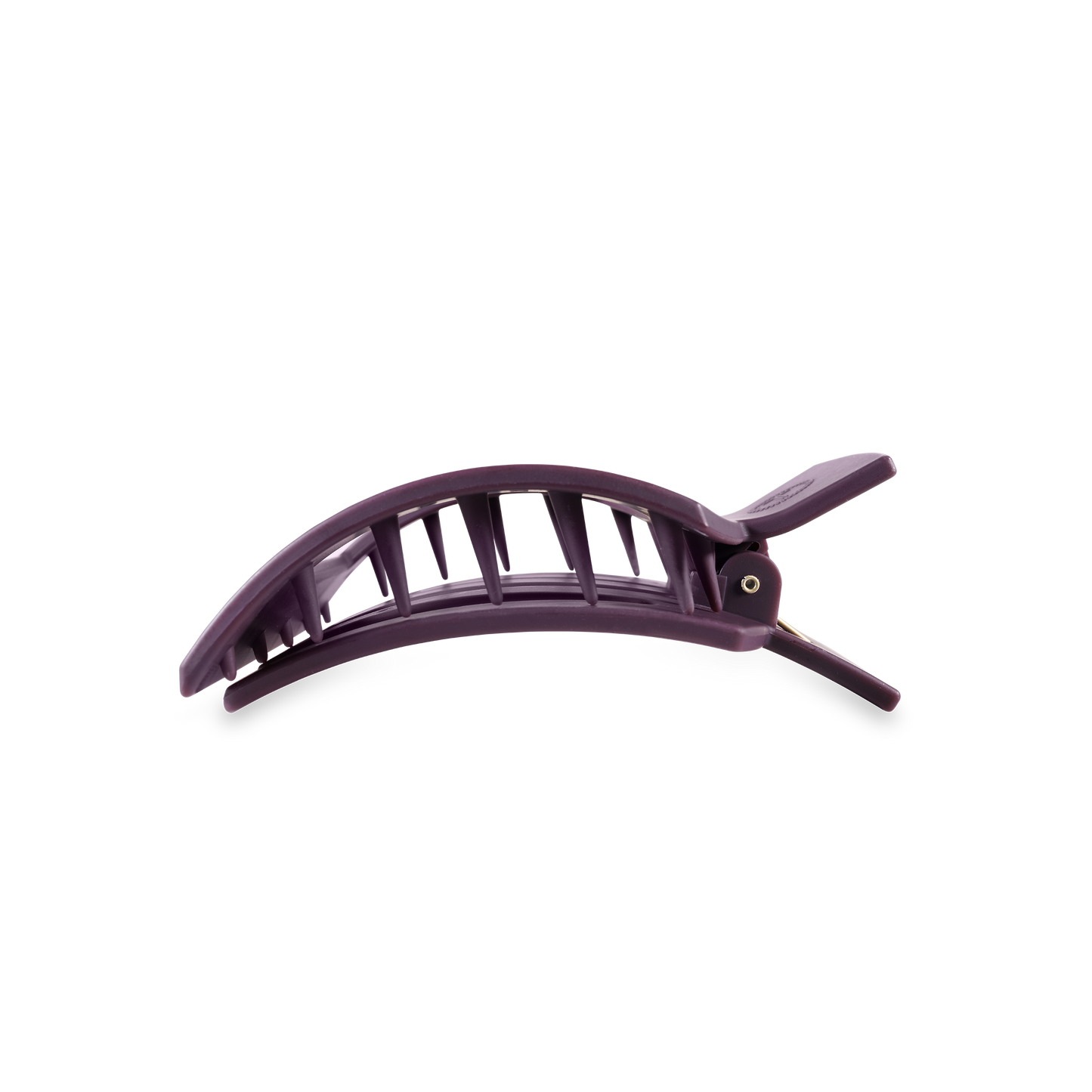 Square Flat Hair Clip | Burgundy Bliss |Medium