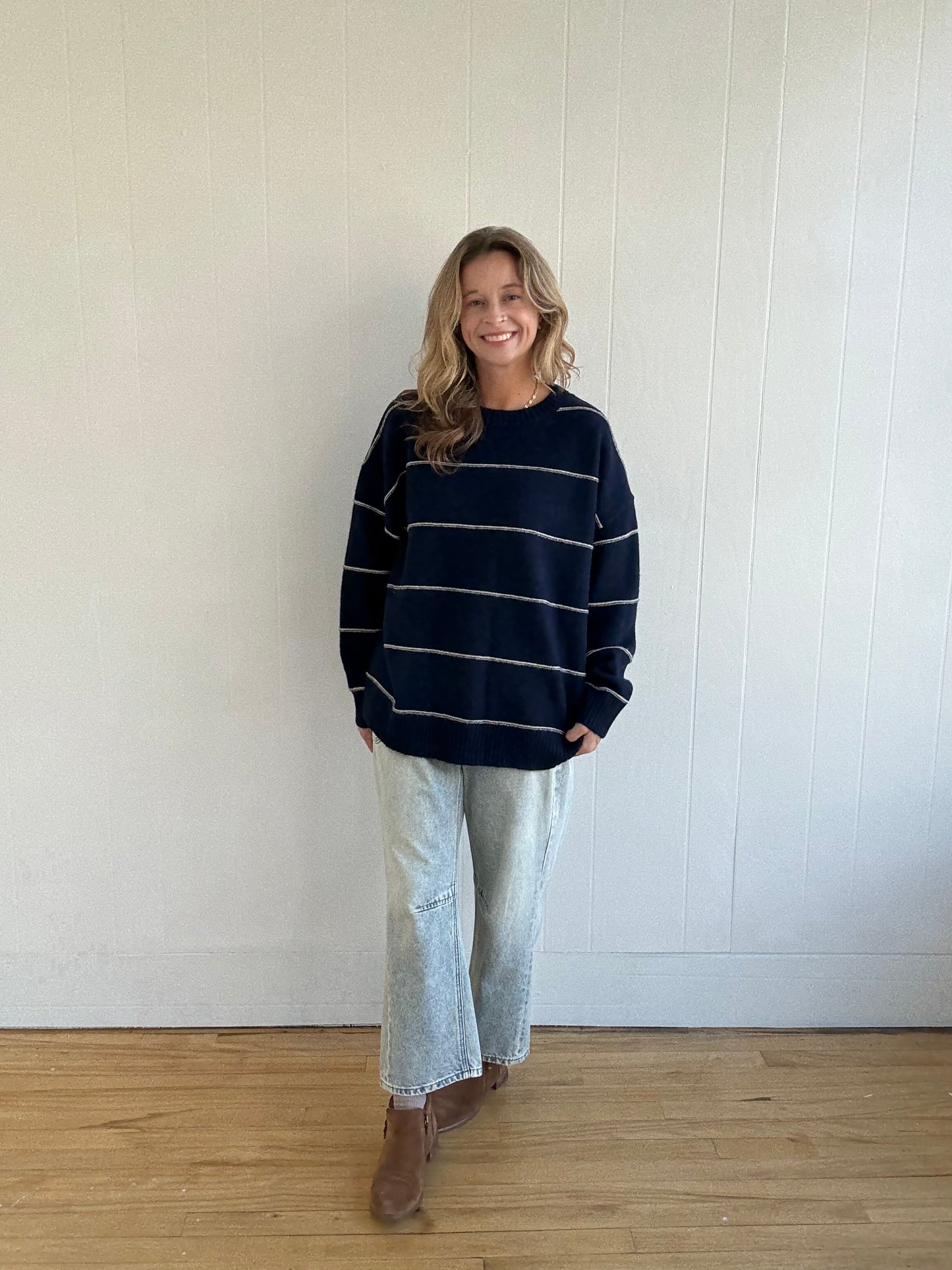 Demi Sweater (Navy)