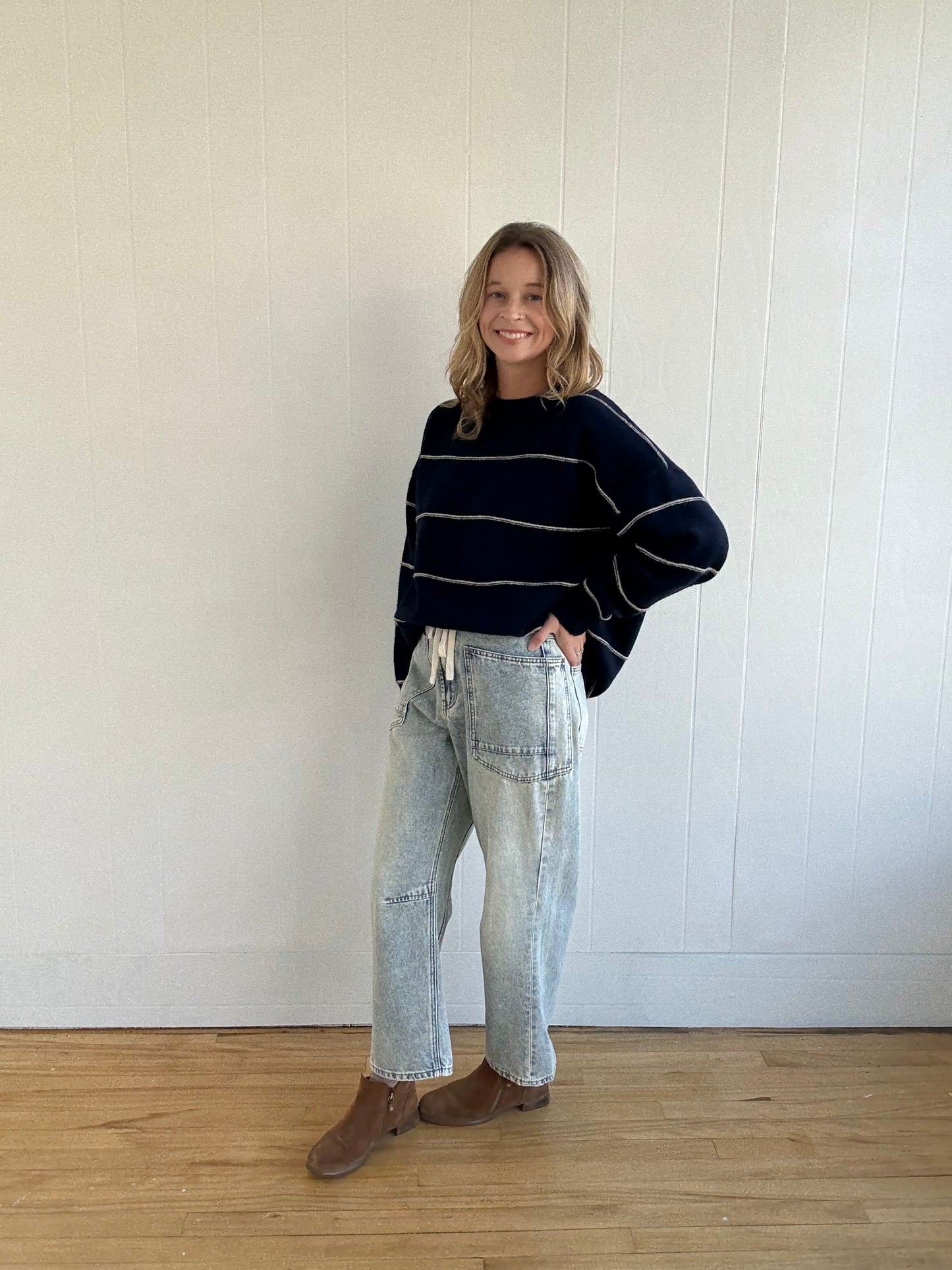 Demi Sweater (Navy)