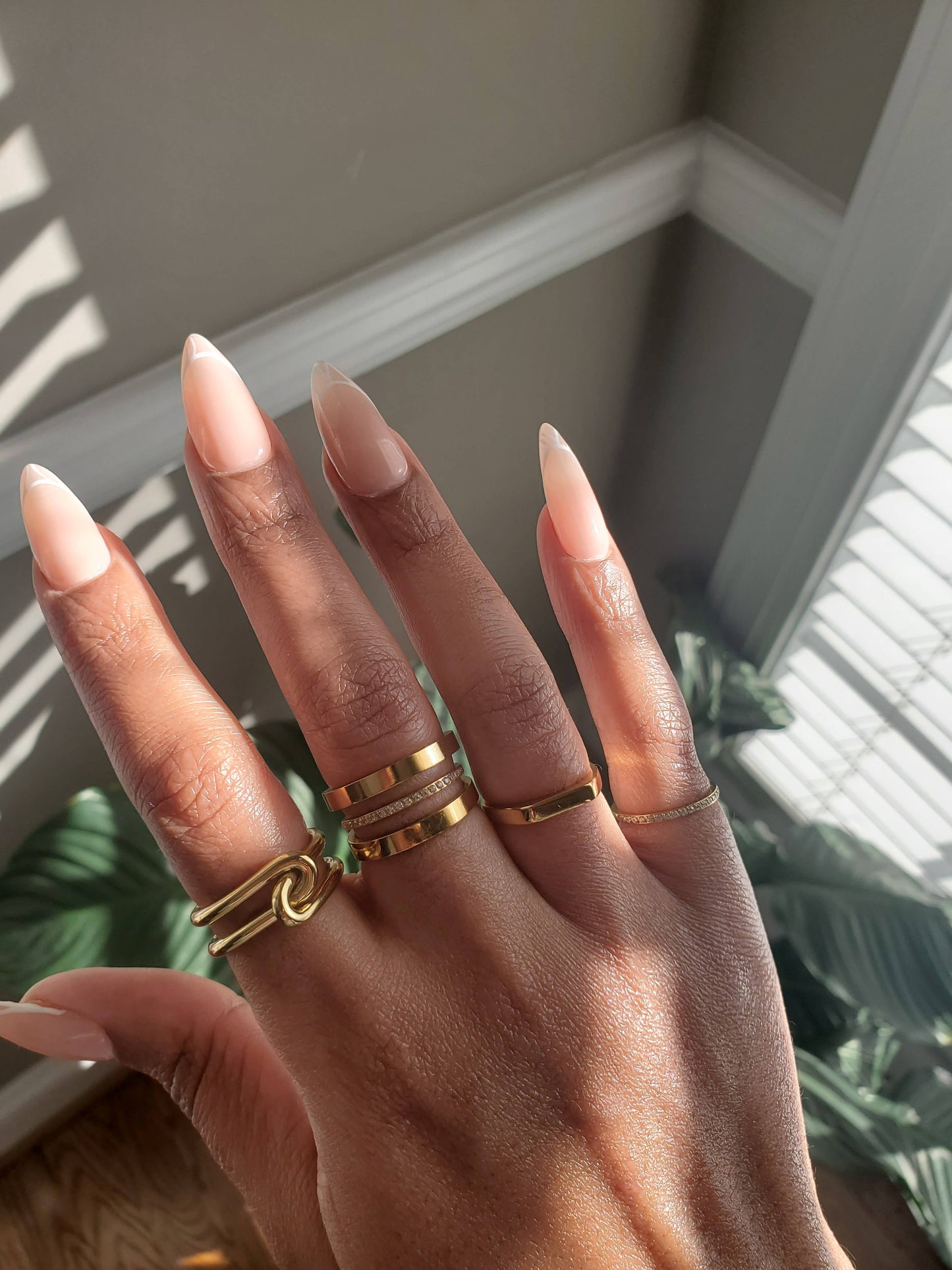 Gold Double Knot Ring
