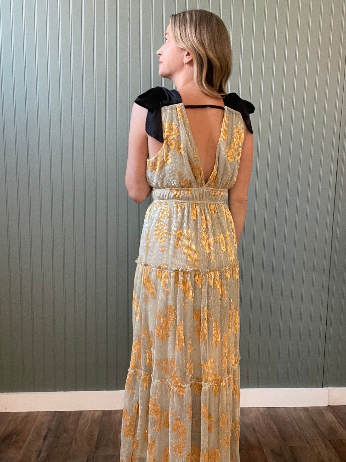 Gold & Glitter Dress