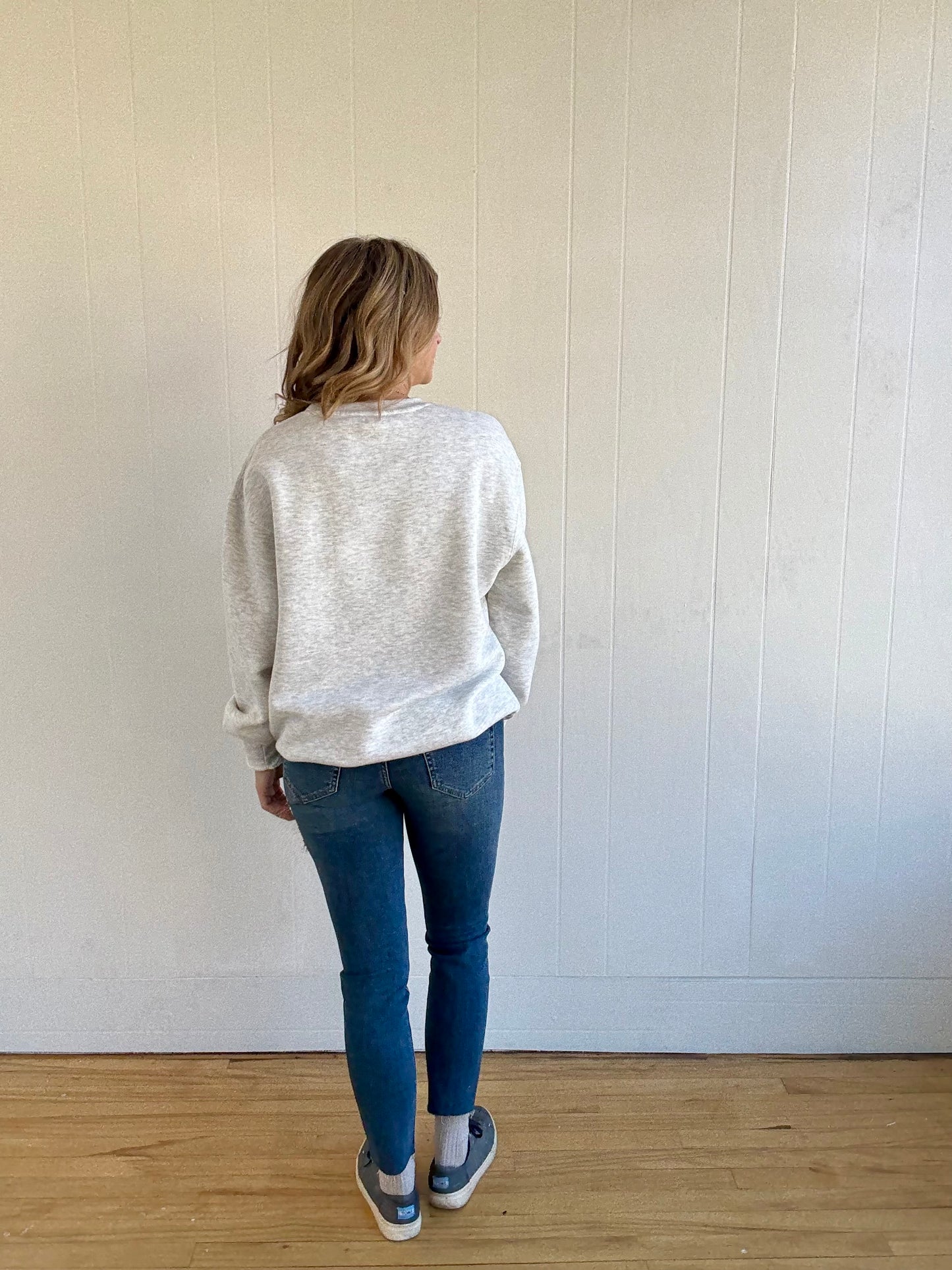 Three Little Fish Sweatshirt (Oat Heather)