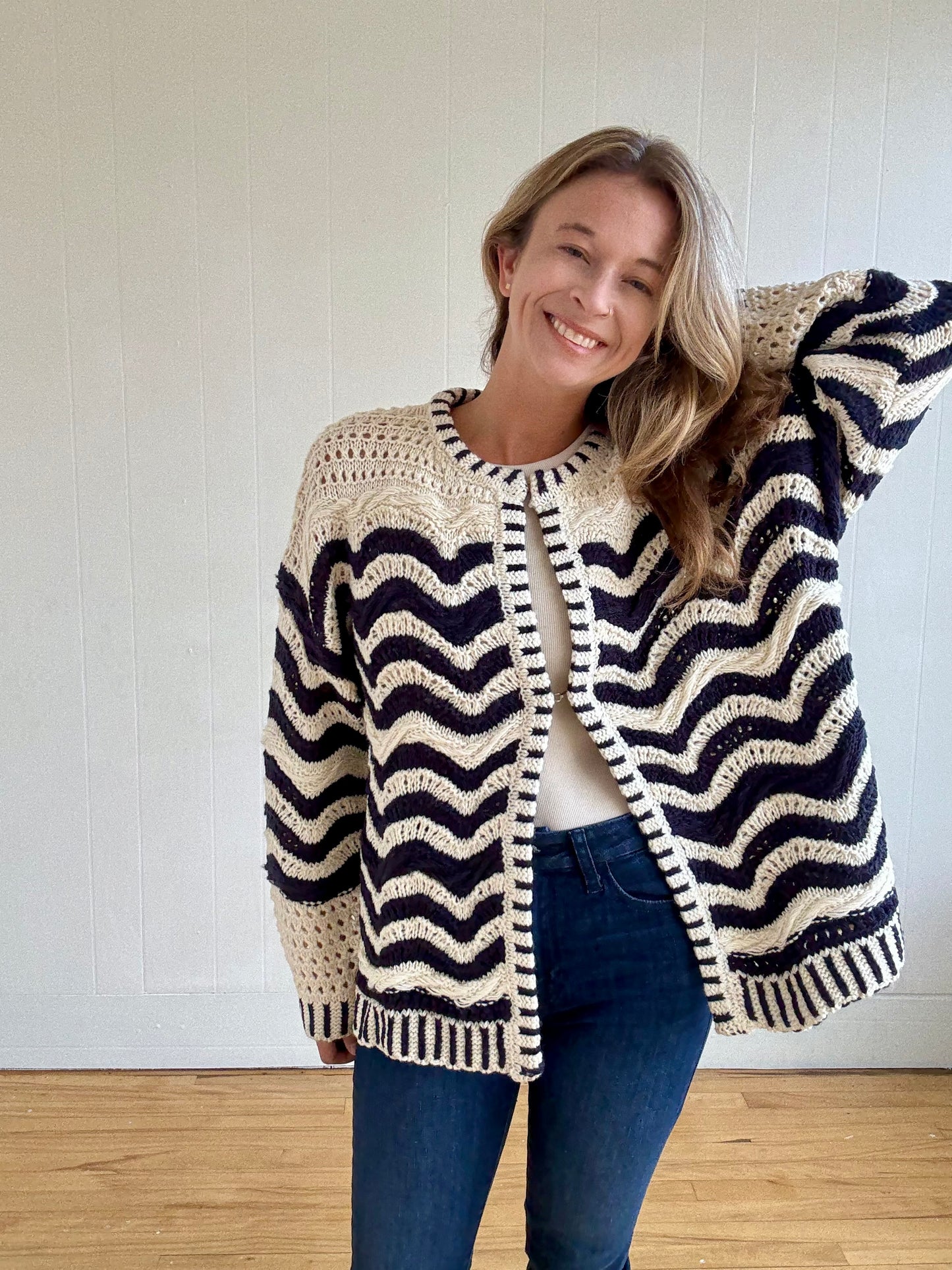 Midnight Wave Sweater