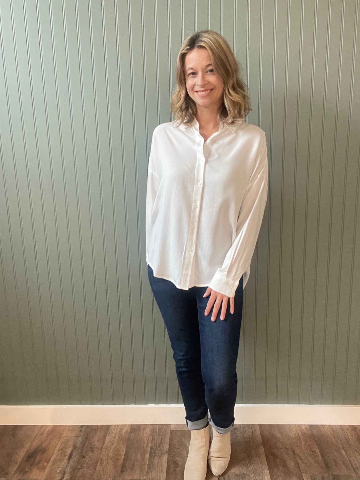 Kate Button Down
