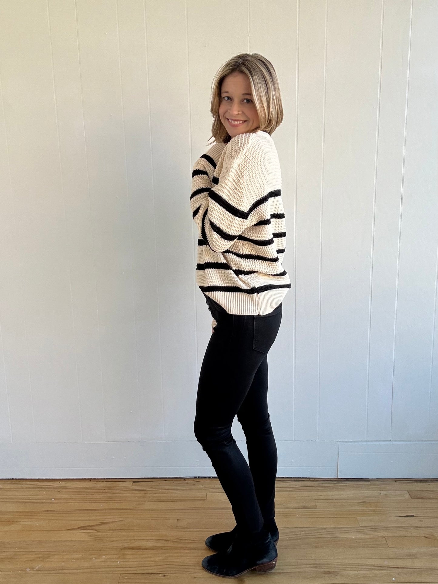 Harvey Henley Sweater Top