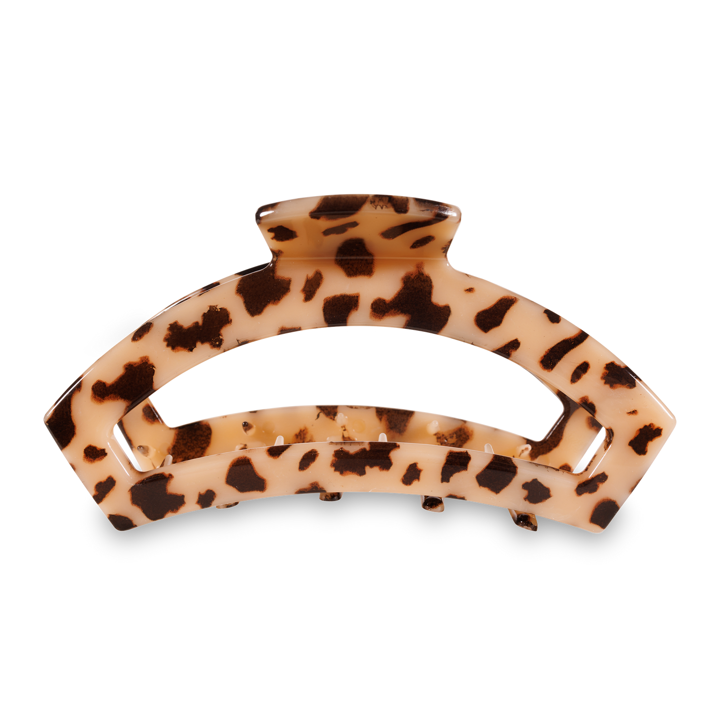 Blonde Tortoise Open Hair Clip, Large