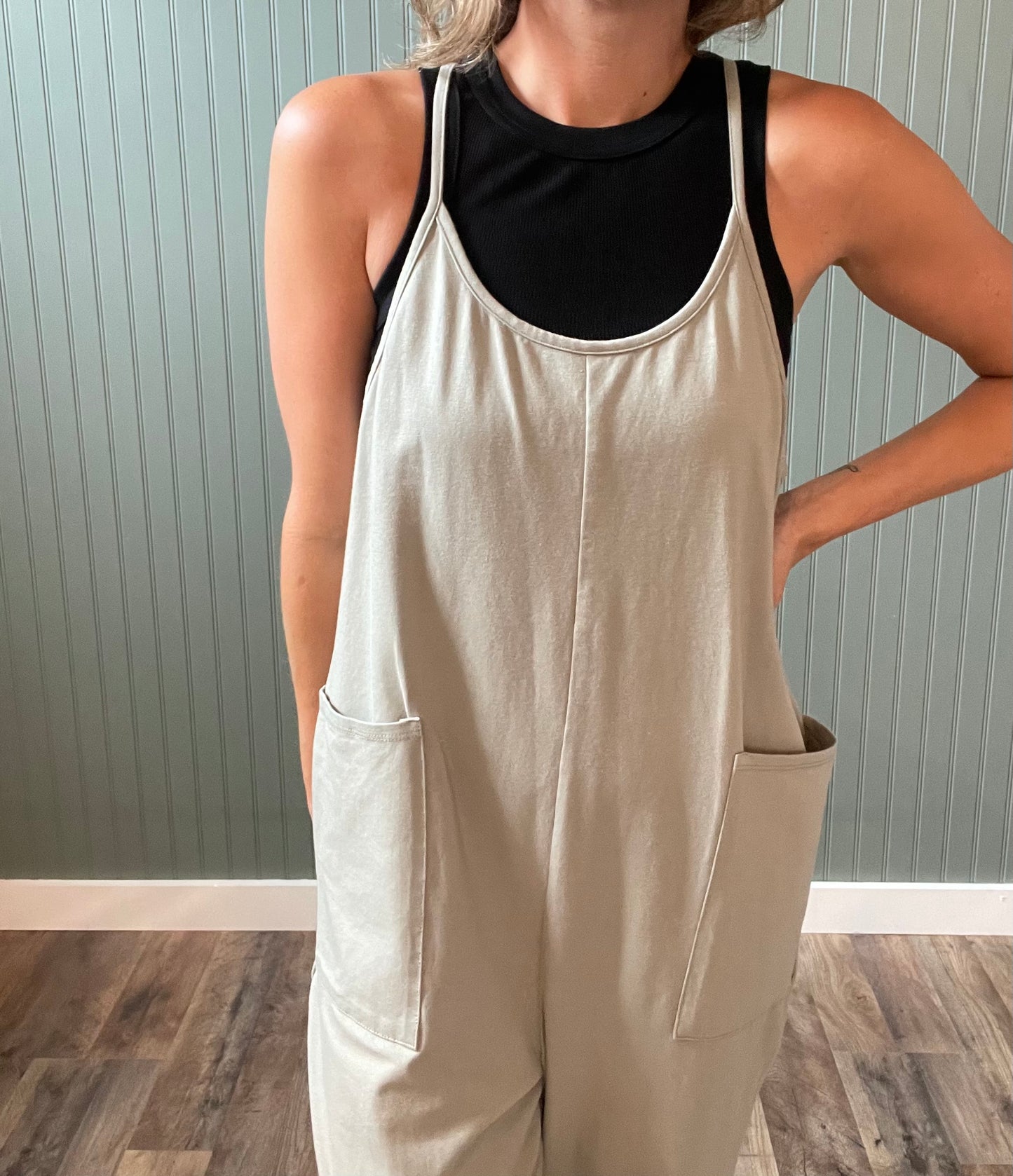 Tilly Jumpsuit (Seagrass)