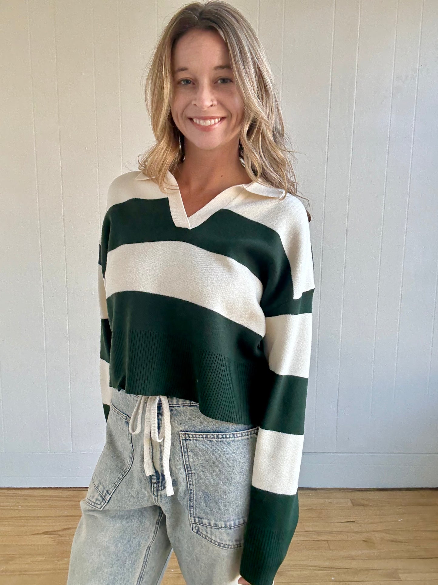 Palmer Polo Sweater