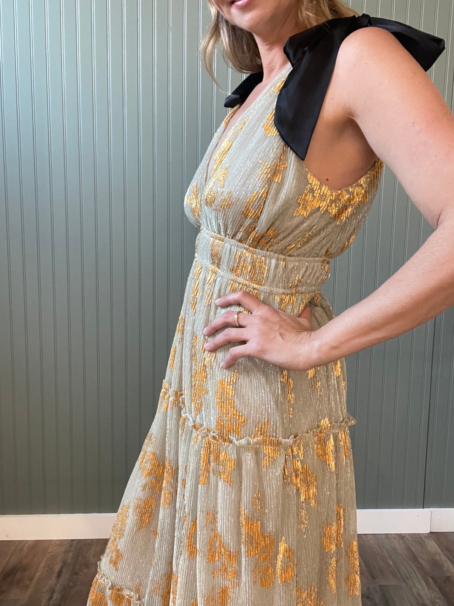 Gold & Glitter Dress