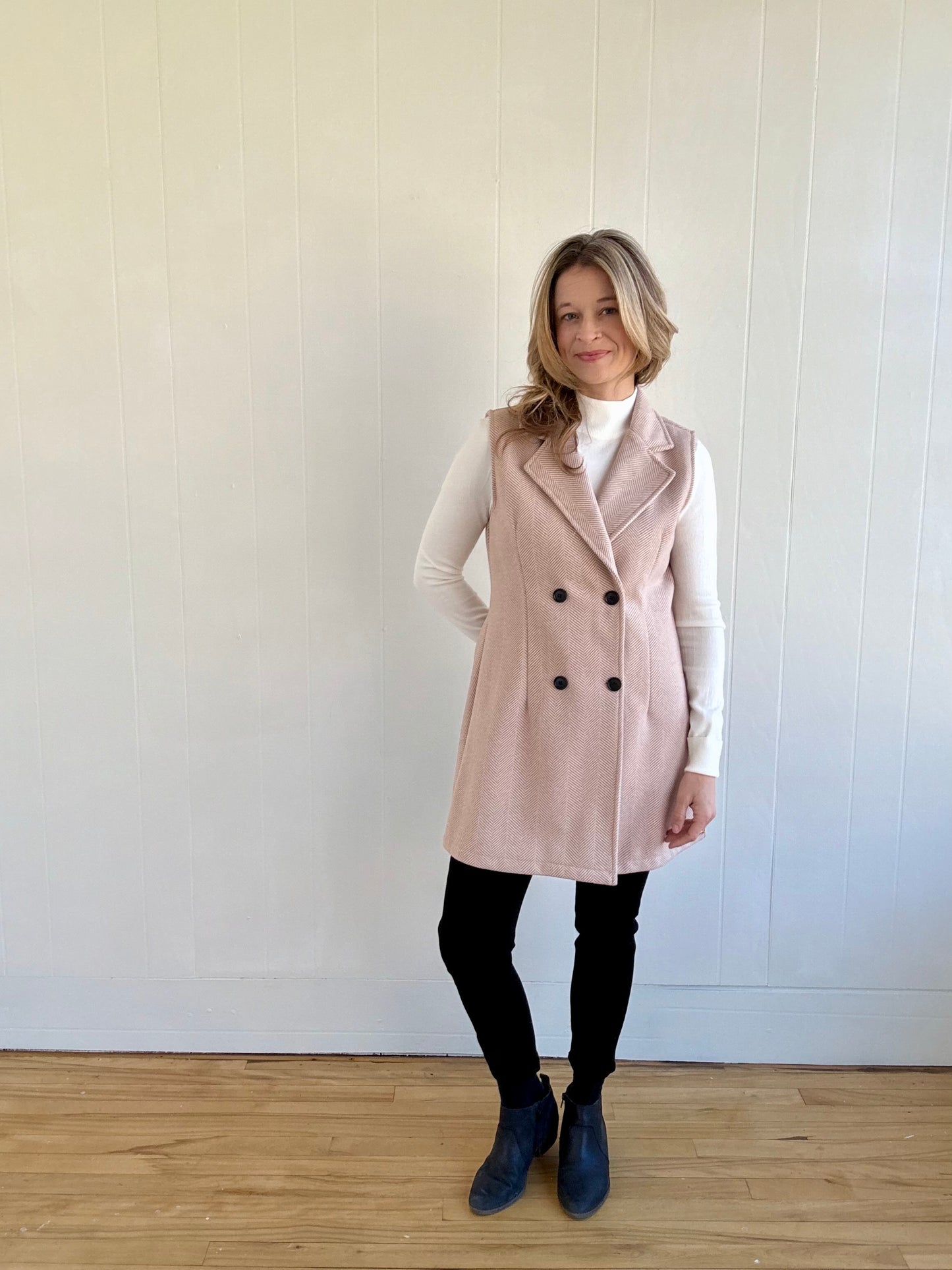 Leona Tweed Vest