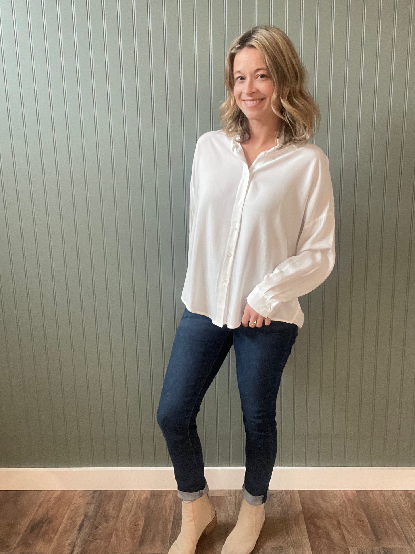 Kate Button Down